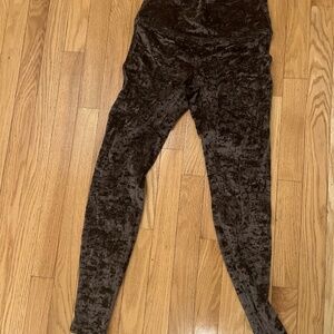 Lululemon velour leggings